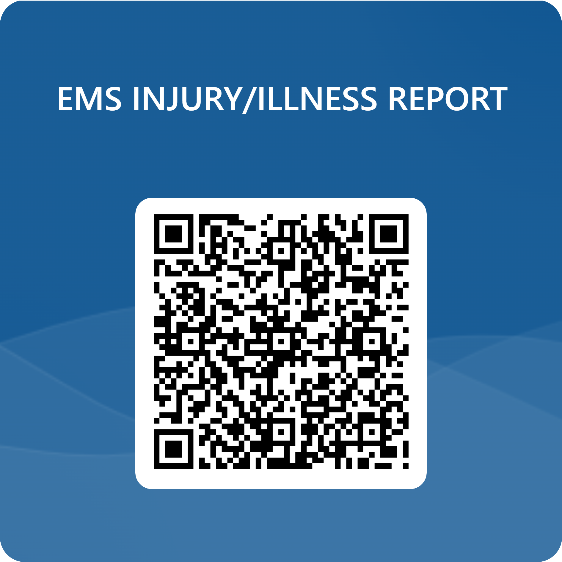 QRCode for EMS INJURY_ILLNESS REPORT_
