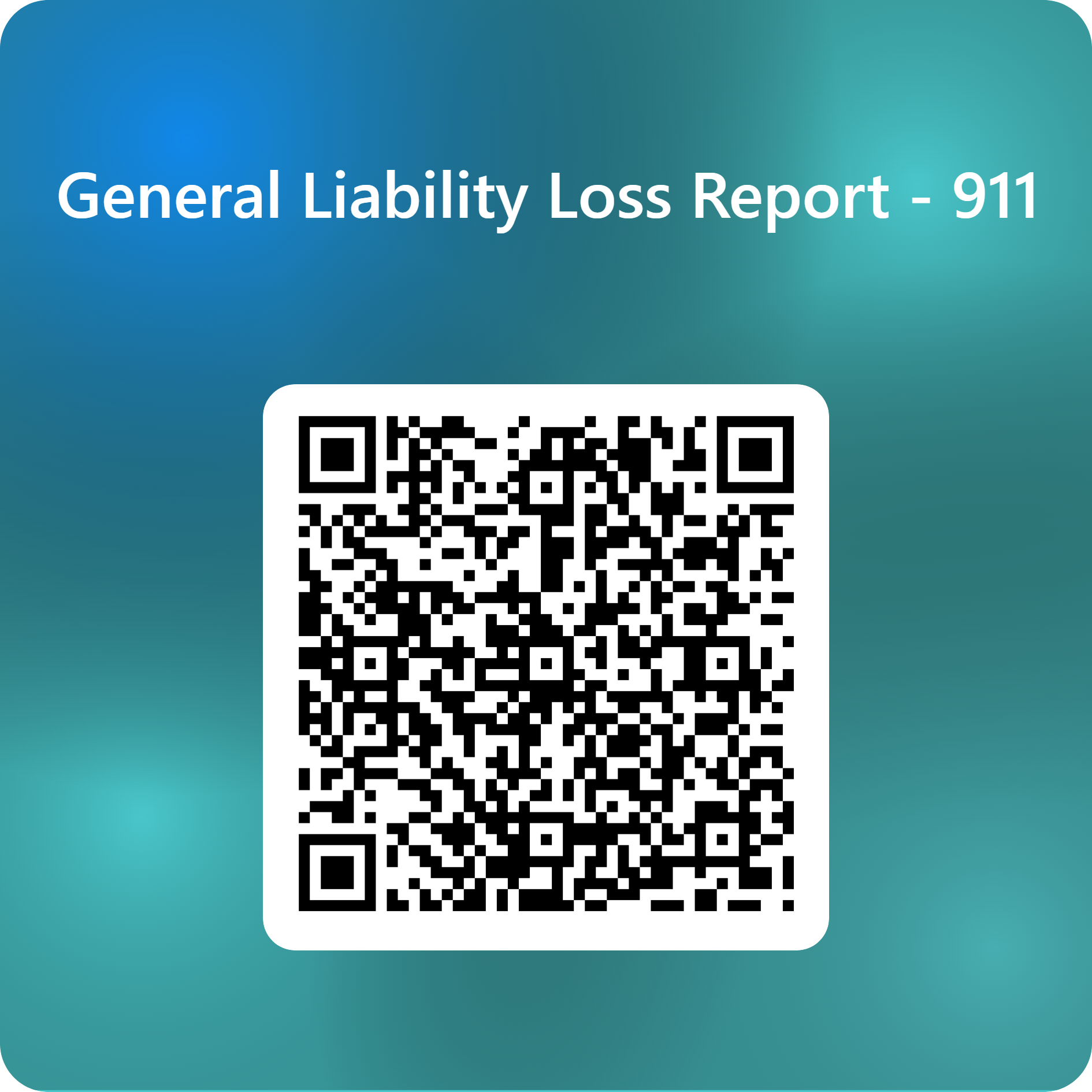 QRCode for General Liability Loss Report - 911
