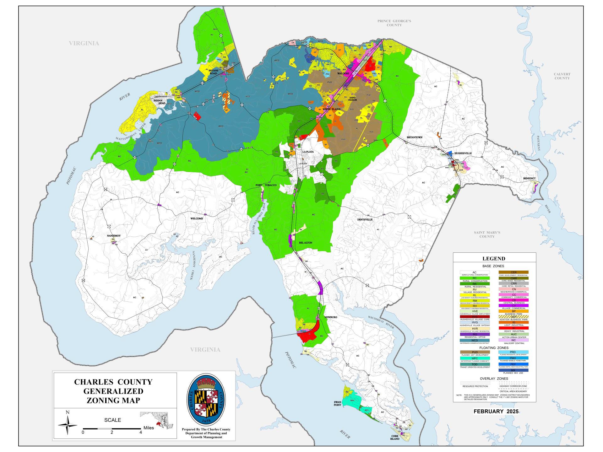 Generalized Zoning Map